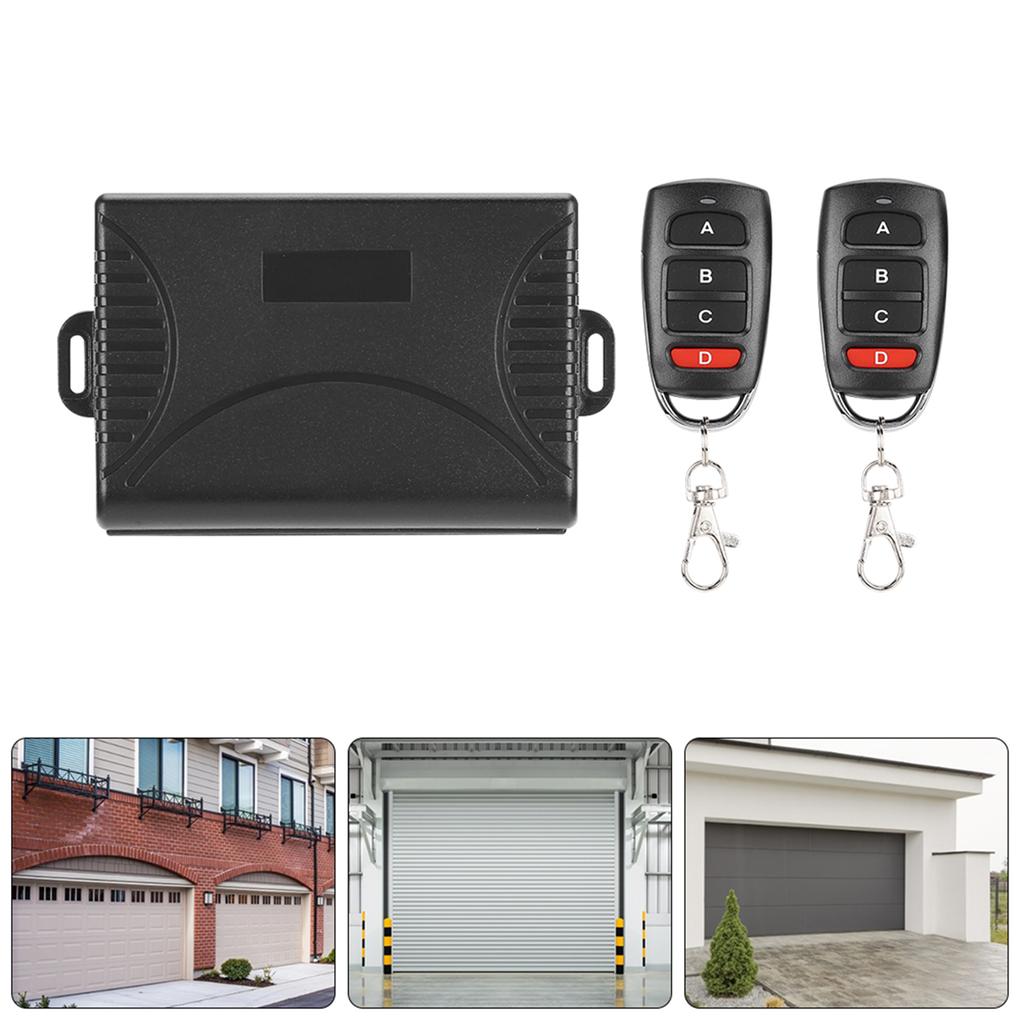 DC AC 7 36V 4 Channel Remote Control Switch Transmitter Receiver Set 4 Button Learning Code