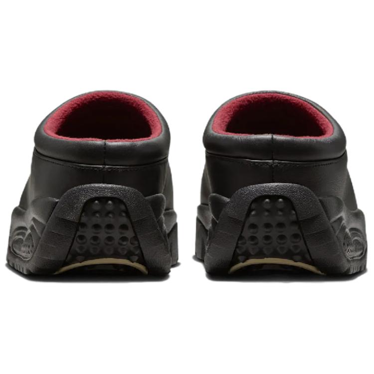 Nike ACG Rufus Black Leather Unisex Sneakers Dark-Team-Red Light-Khaki HV4087-001