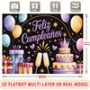 Party Backdrop Party Theme Photo Booth Background Front Door Decor