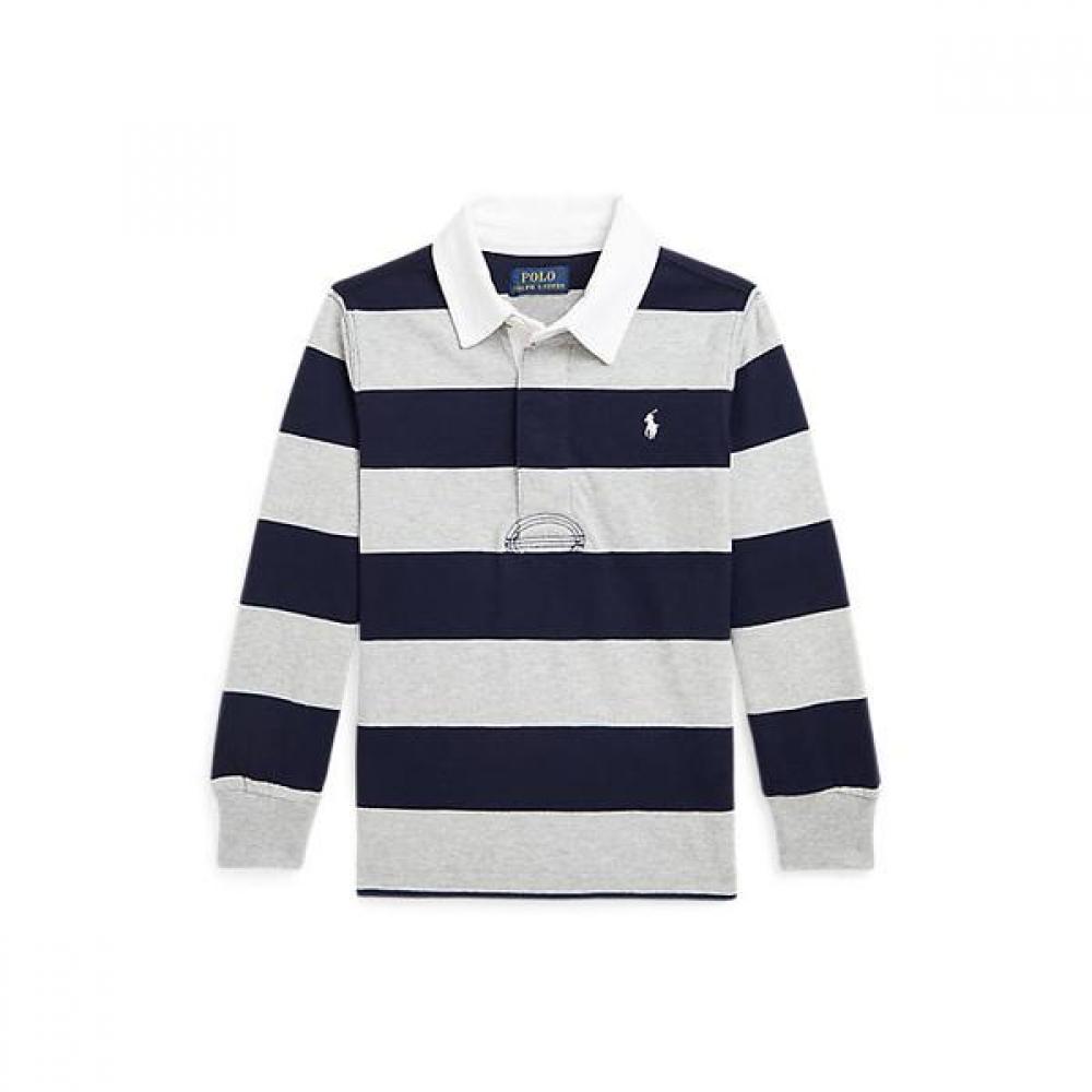 Polo Polo Kids Boys 2 7 Iconic Rugby Shirt Cwpoknib8021098020 4
