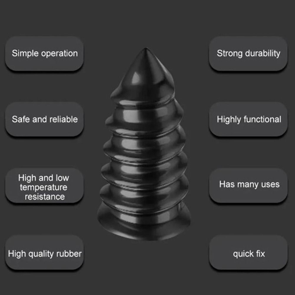 10/20Pcs Rubber Self-Tapping Screw Universal Tyre Repair Kit Car Tyre Repair Nail  Universal Tire