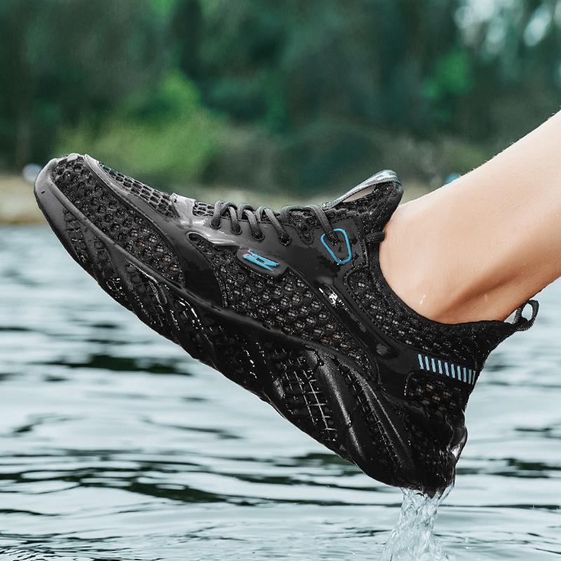 Sommer Herren Freizeitschuhe Mode Leicht Herren Laufschuhe Walking Sneakers Mesh Atmungsaktiv Männlich Jogging Sportschuhe