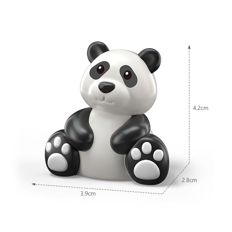 Large Animal Building Blocks for Children's Educational Play - Dolphin Set with Loose Parts