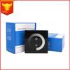 Led Light Strip Touch Panel Controller Light Strip Panel Dimmer Tempered Glass 86 Wall Panel with Remote Control Panel single-White