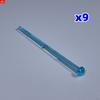 MOC Bricks Dart Shooter Launcher Projectile Arrow 15400 15303 29340 Action Figure Building Blocks Assembles Particles Toy