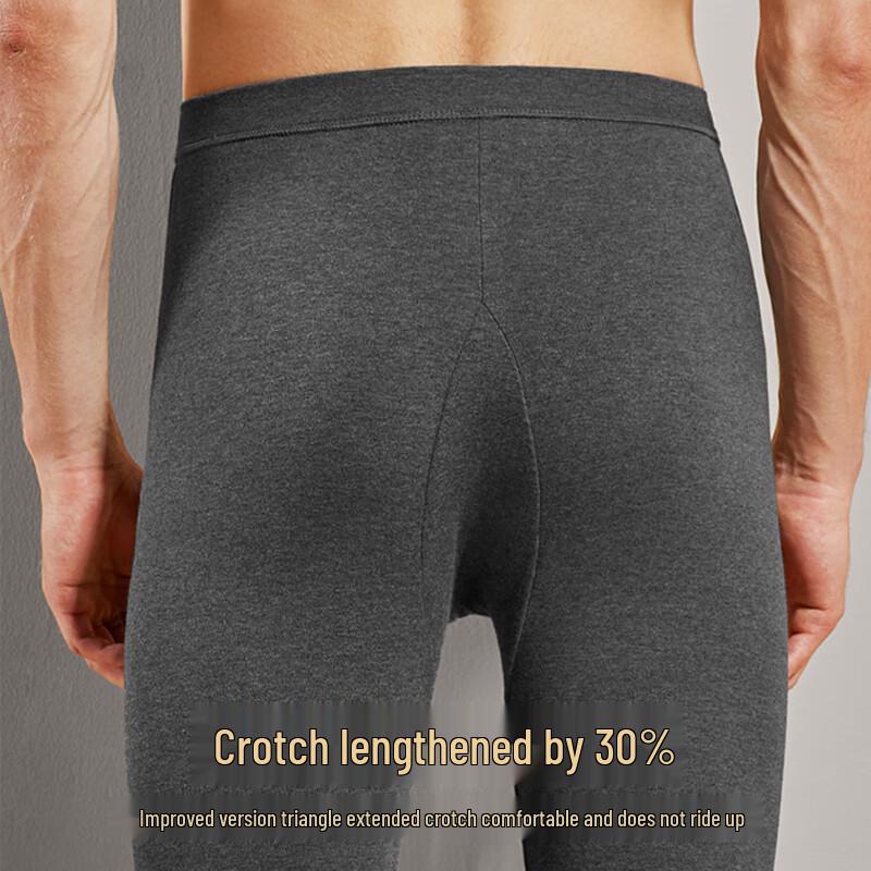 Langsha Men's Pure Cotton Thermal Underwear Set