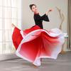 720 Gradient Chiffon Double-Layer Long Skirt for Classical Dance Performances