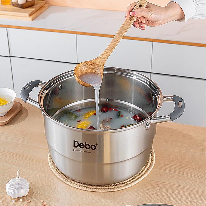 Debo Elliott 30cm Stainless Steel Steamer Pot with High Arch Lid
