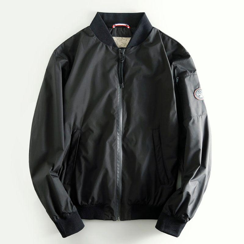 Big Brand Goods ~ Export Foreign Trade Original Order Men s Autumn Jacket Medium Thick Tail Goods Factory Cut the Tag off More Orders Top Black XL