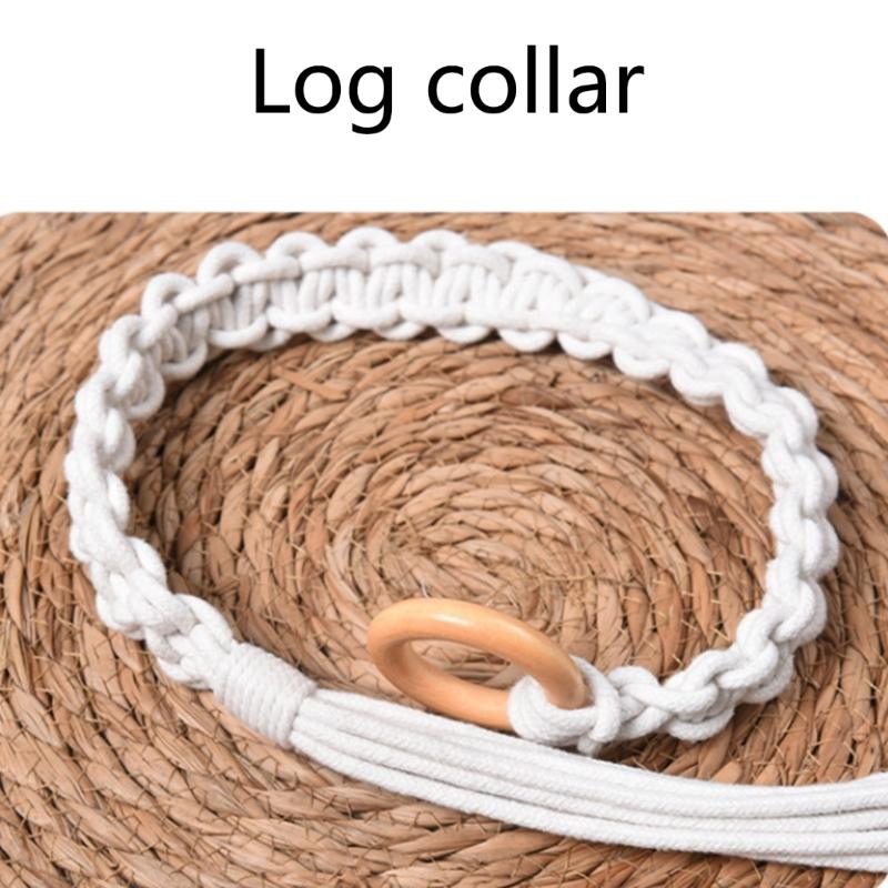 Handmade Weave Curtain Tiebacks Curtain Holder Clip Buckle Rope Straps Easy Installation Traditional Cloud Designing