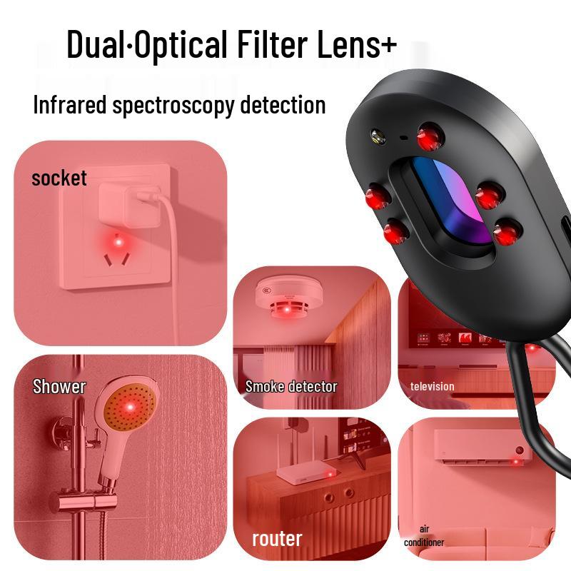 2026 Anti-Peeping Smart Camera Detector: Wireless Infrared for Hotel and Travel Safety