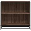 Bookshelf Brown Oak Effect 80.5 x 35 x 76 cm Particleboard