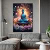 Zen náboženství meditace buddhismus plakát a tisk plátno malba nástěnné umění Buddha v přírodě abstraktní obraz pro pokoj domácí dekorace