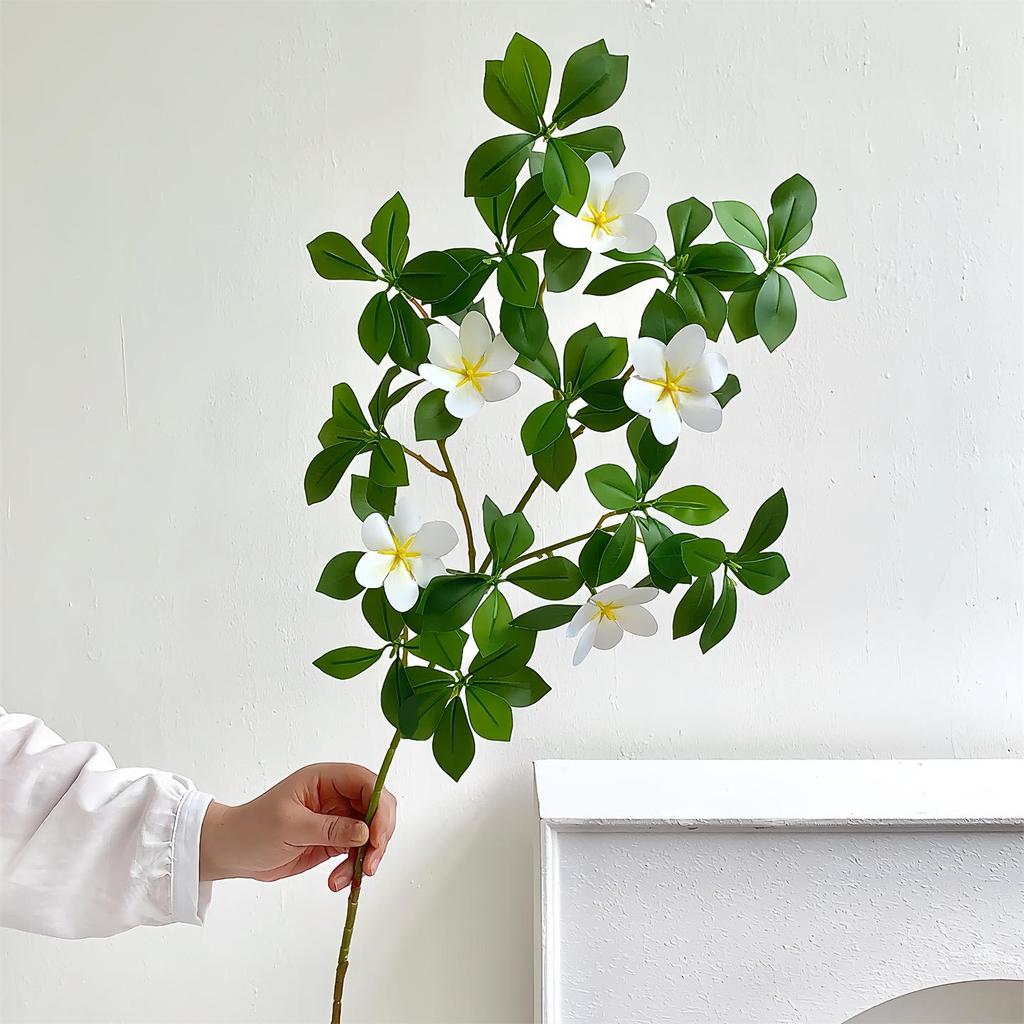Gardenia Leaf Simulation Plant Decoration - Greenery for Floral Art and Landscaping
