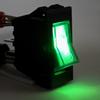3 Pcs On/Off Switch, Latching Button LED 12V Green Off-Road