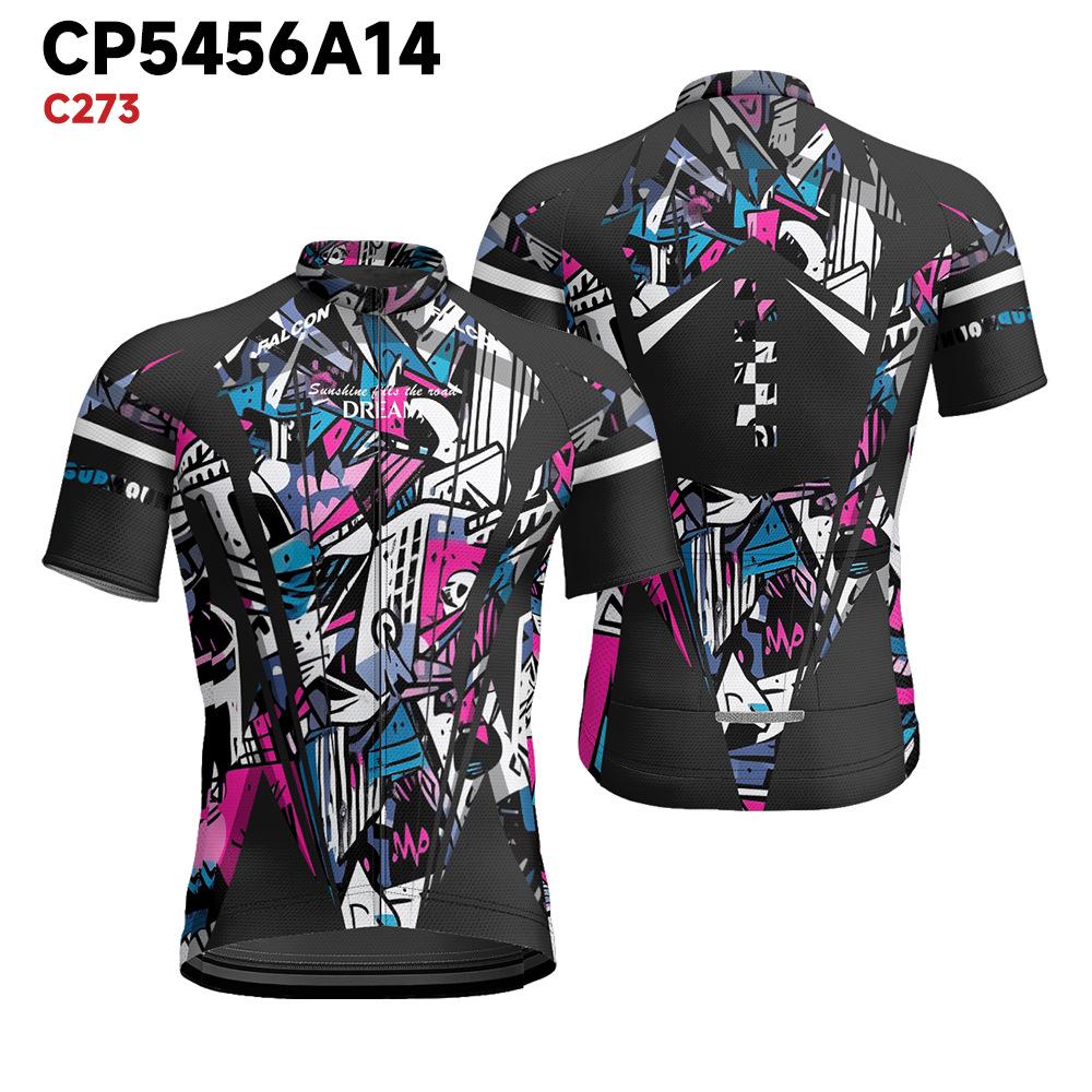 

Мужская быстросохнущая дышащая веломайка с коротким рукавом для шоссейного велоспорта летом 3XL