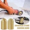 Stone Carving Tool Stone Carving Burr Bit Stone Carving Grinder Disc for Precision Polishing Burrs Removal Durable