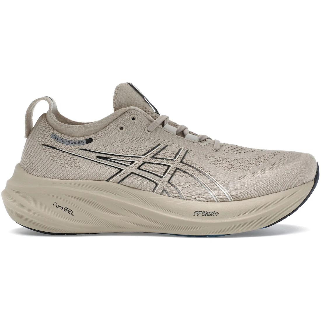 

Кроссовки ASICS Gel-Nimbus 26 Feather Grey Black(1011B794-021) 41.5