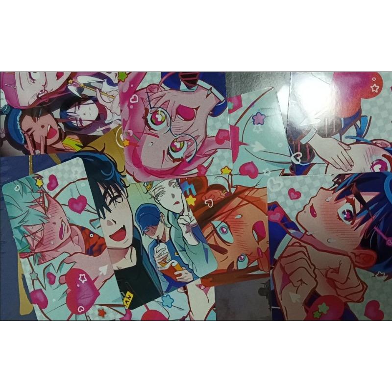 8Pcs/Pack 2025 Lovely Alien Stage TV Merch Fans Collection Character Cards Mizi Sua Ivan Till Hyuna Luka Valentine's Day Gift