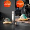 Pufferfish Incense Stick Holder Resin Globefish Tea Pet Figurine Incense Burner Home Office Tea Room Table Decoration Ornament