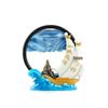 Creative Resin Sand Painting Hourglass: Decorative Ornament for Entrance Halls and Bedrooms - Ideal Housewarming Gift