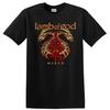 Lamb Of God Metal Skull T Shirt Blood Red Graphic Tee Heavy Metal