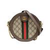 [Pre-Owned] Ophidia GG Mini Round Bag 'Beige' - Very Good #75RHZF