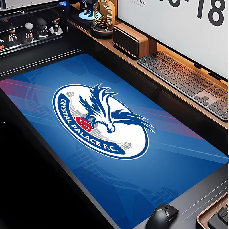 Crystal Palace Football Pattern Mouse Pad Non?Slip Rubber Base Gaming Mousepad For Desk Office Home