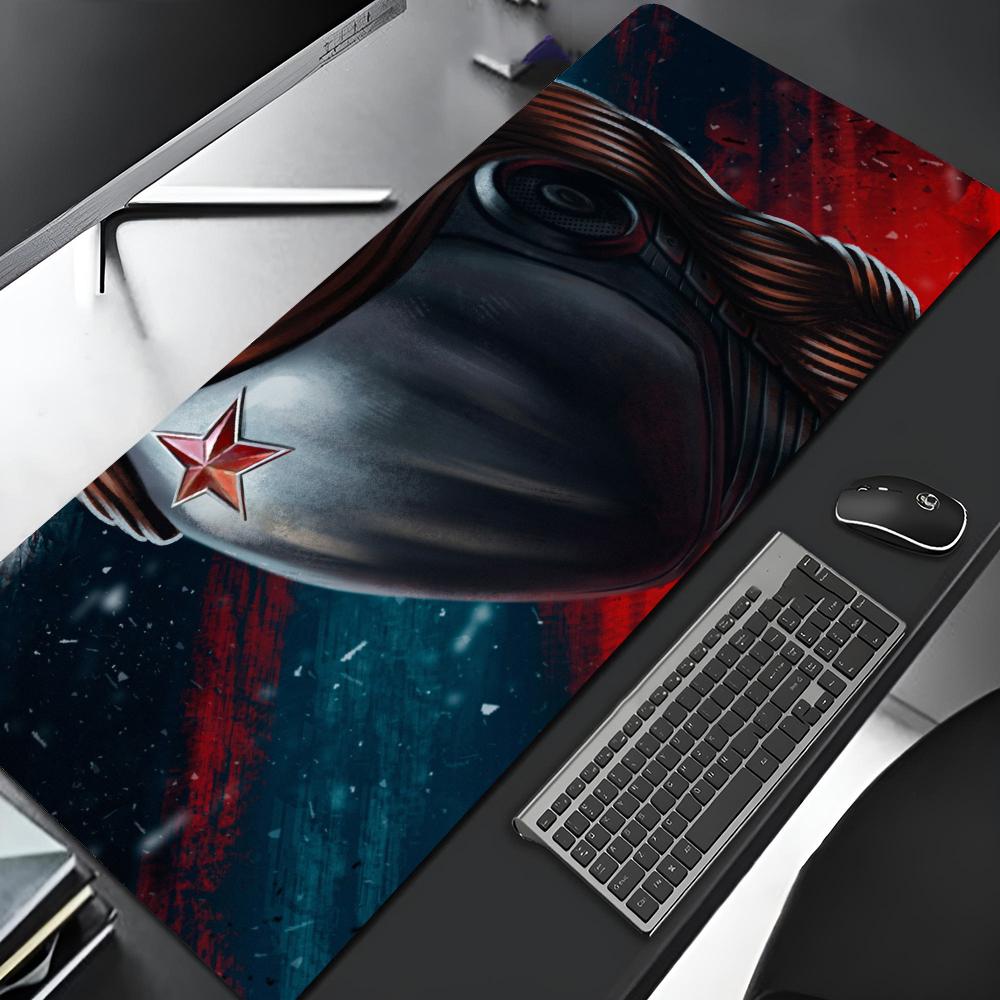 A-Atomic Hearts Games Mouse Pad Edge Big Safely Gaming Locking Computer Gamer Large Rubber Art Mousepad Laptop Desk Mat