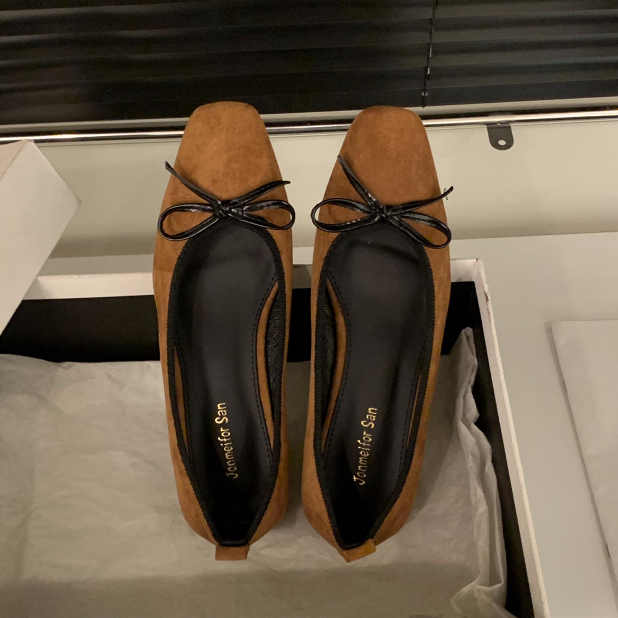 

Мода Bailamos Новый Бренд Женские Балетки Мода Горошек Круглый Носок Мелкие Слипоны Лодочки Уличные Платье Одинарные Туфли Женские 35