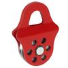 4T Winch Towing Pulley Snatch Block Tow Pulley Load Capacity Continuous Smooth Operation Red