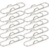10-1Pcs Metal Pen Holder Clips Portable Paper Fix Clips Journal Document Notebook Pictures Pin Pocket Student Office School Tool