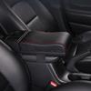 Universal Center Console Armrest Cushion for Vehicle SUV Auto Breathable Pad Seat Elbow Support with Storage Compartment
