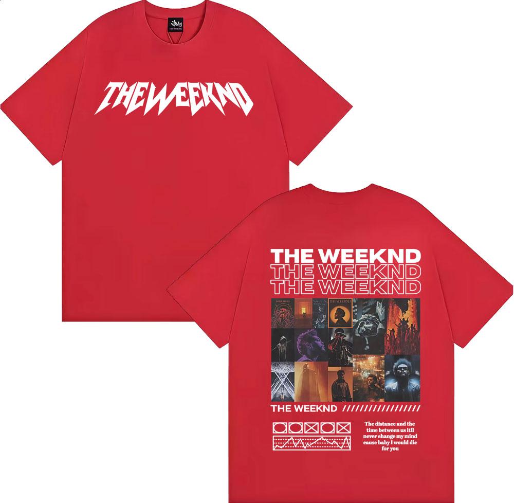 

The Weeknd After Hours Til Dawn Album Cover Tee Shirt Unisex Women Harajuku Fashion Gothic Tshirt High Quality 100 Cotton T Shirt S