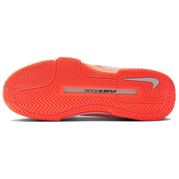 Nike GP Challenge 1 Premium Comfortable Versatile Low-Top Tennis Shoes Men Sneakers Orange Silver HQ2628-801