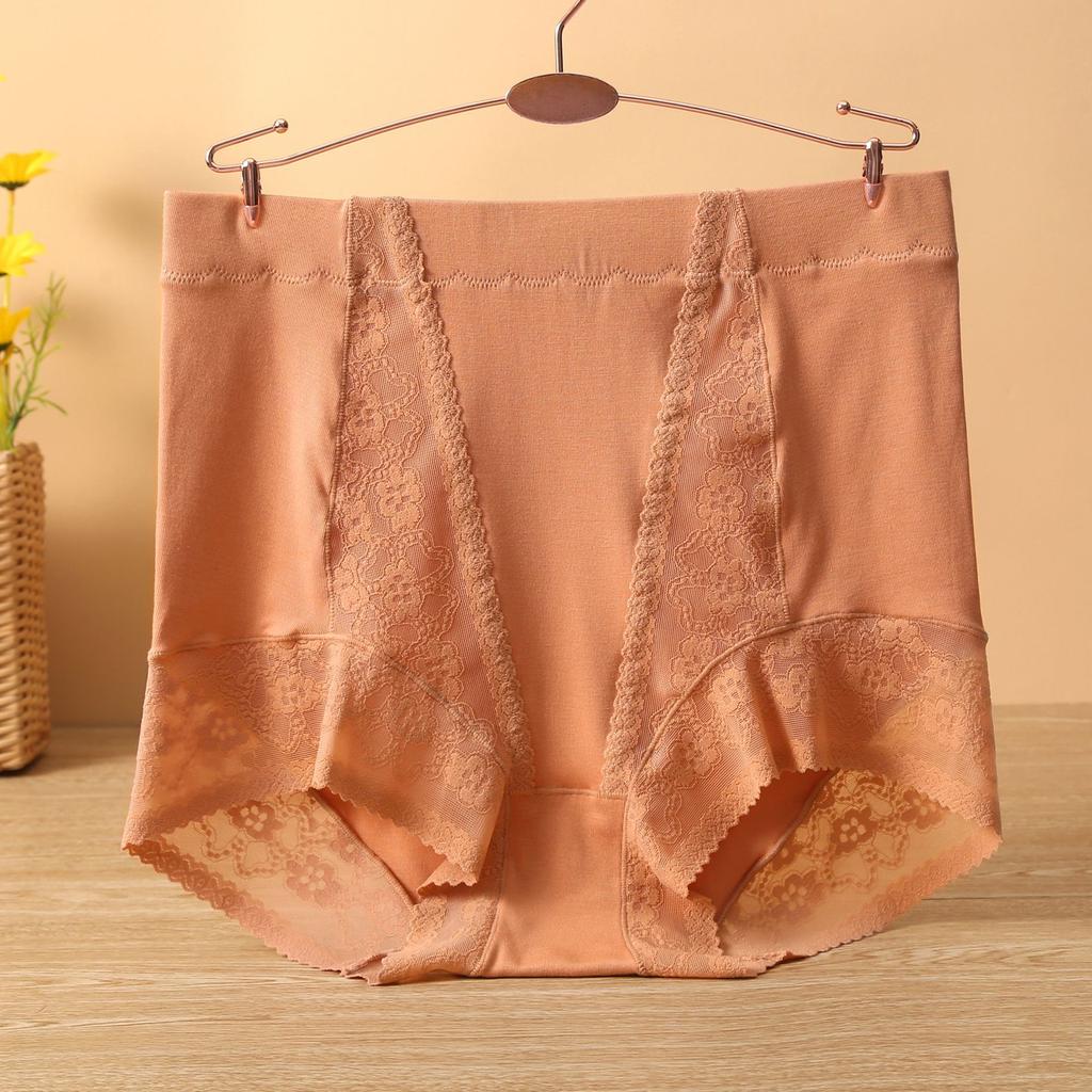 Modal Soft Panties High Waist Large Size Boyshorts Women's Underpants Cotton Crotch Breathable Underwear