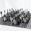 Nieuwe 21 Stuks Solider Uruk Hai Mini Leger Beeldjes lor008 lor022 Met Fell Beasts Schild Zwaard Boog Speer Wapens Kinder Speelgoed