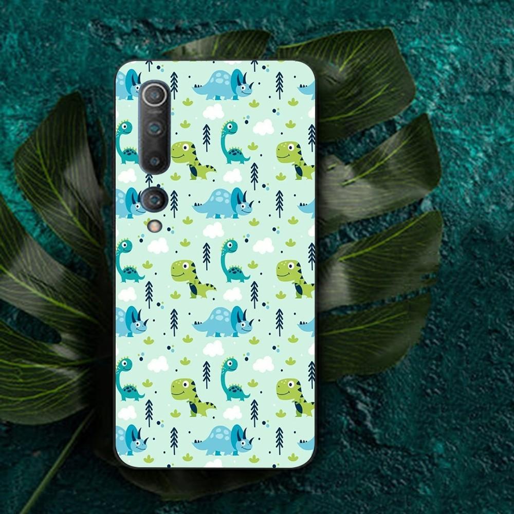Cartoon Dinosaur Phone Case For Redmi Note 4 X 5 A 6 7 8 T 9 9S 10 11 11S 11Epro Poco M3 Pro