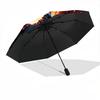 1PC Hogwarts Wizardry Automatic Folding Umbrella - Compact 8-Rib Design, Durable Plastic & Iron,  F010603