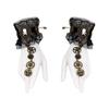 Fingerless Rings Gloves for Masquerade Balls Cosplay Costume Female Accessories
