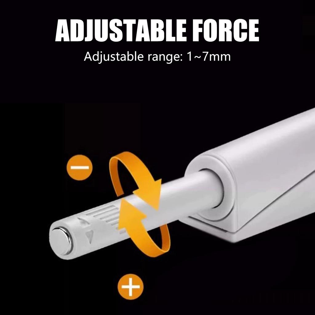 6Pcs Soft Close Door Damper Cabinet Rebounder Dampers Buffers Magnetic Press Rebound Device for Kitchen Cabinet Drawer