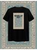 T-shirt met tapijtprint