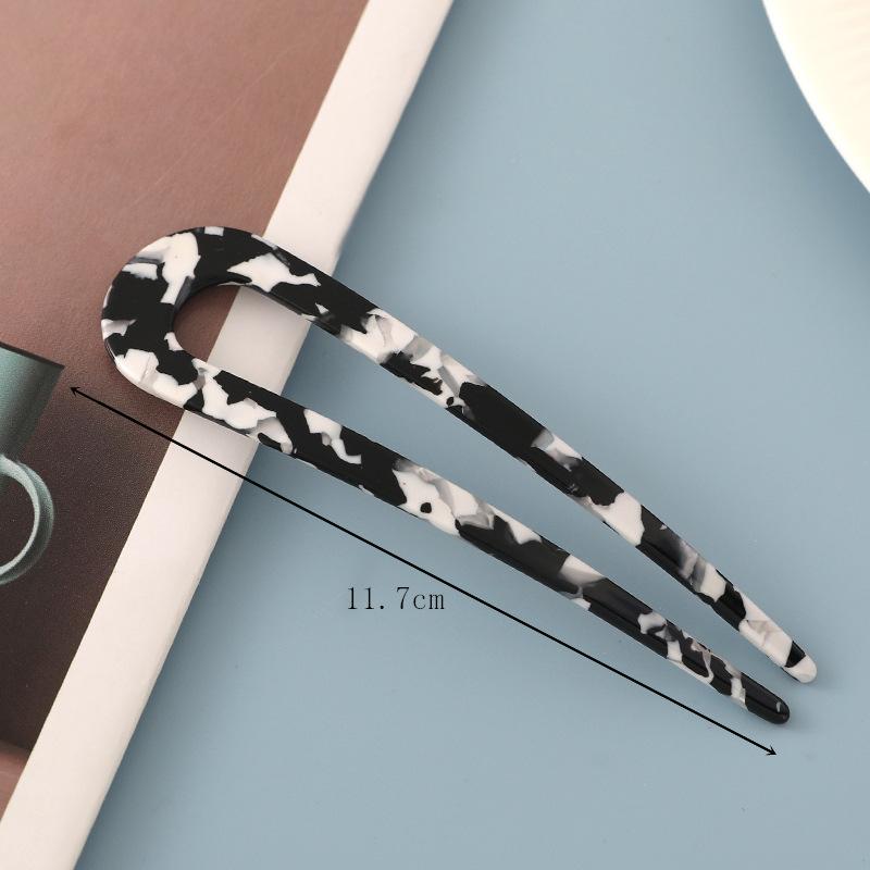 Fashion Hairpin Hair Sticks Women Hair Clip Elegant Colorful Acetate Hair Clips Girls Hair Sticks Hair Accessories Hairpin New