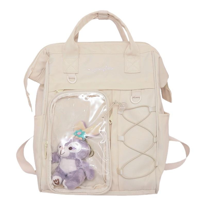 Transparent Backpack/Ita Bag/handbag for Young Girls