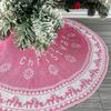 Christmas Knitted Tree Skirts, Christmas Decoration Items, Christmas Tree Aprons, Home Decoration, Hotel Party Supplies