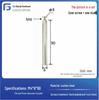 Acrylic Photo Frame with Adjustable Stainless Steel Stand