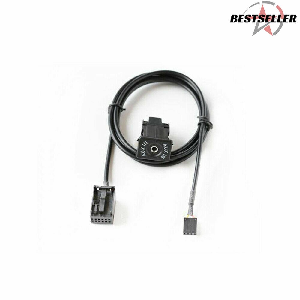 &+ Dash AUX CD In Audio Adapter Cable for BMW 1996-2003 E39 2001-2006 E53 X5