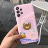 For Samsung Galaxy M32 M33 M13 M23 M12 M53 Phone Case Back Cover Dinosaur Bear Cartoon Child Fundas For Samsung M13 M23 M33 5G