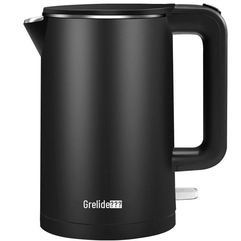 Geilide HD1010 1L Electric Kettle, 800-1000W, Double Layer, Anti-Scald Design