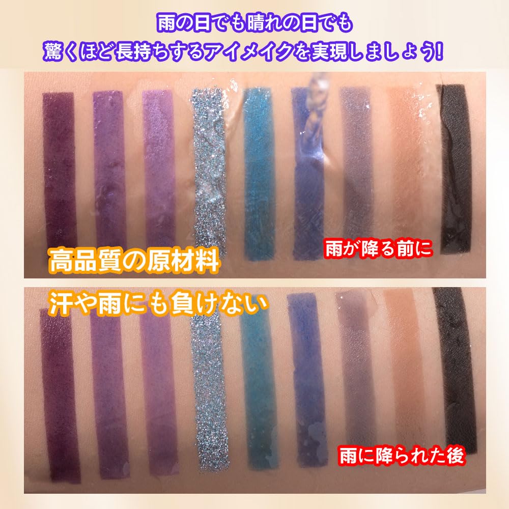 FUYUERO 35-Color Eyeshadow Palette - Eyeshadows, PearlMatte, Highly Pigmented, Beginner To Professional, Stage MakeupCosplay, Bright Eyeshadows,